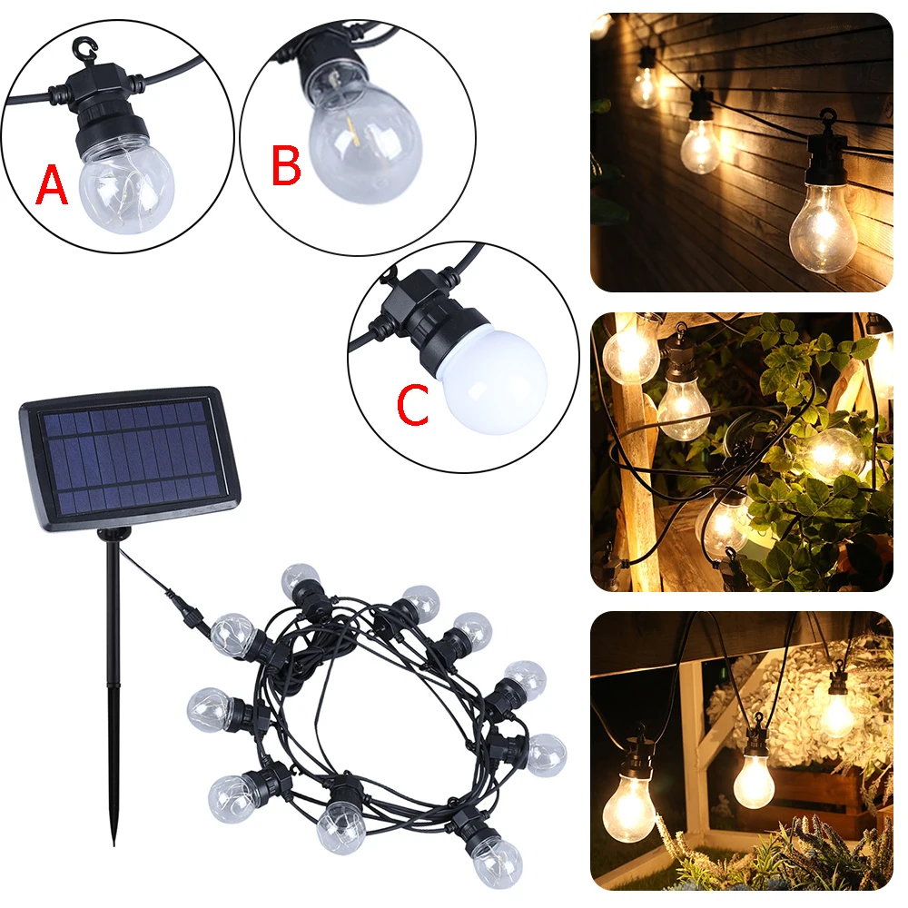 5M LED Waterproof String Lights Solar Fairy Garland Lights String Outdoor Holiday Christmas Party Wedding Solar Lamp Decor
5M LED Waterproof String Lights Solar Fairy Garland Lights String Outdoor Holiday Christmas Party Wedding Solar Lamp Decor