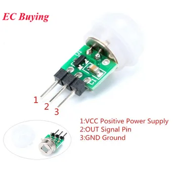 10pcs AM312 Sensor Mini IR Pyroelectric Infrared PIR Motion Human Sensor Automatic Detector Module DC 2.7 to 12V Sensors
10pcs AM312 Sensor Mini IR Pyroelectric Infrared PIR Motion Human Sensor Automatic Detector Module DC 2.7 to 12V Sensors