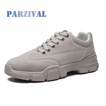 PARZIVAL Men Boots Handmade Leather Sneaker New Lace UP Men shoes Non-slip Wearable Casual Shoes Trend Men's Fashion Work Boots 
PARZIVAL Men Boots Handmade Leather Sneaker New Lace UP Men shoes Non-slip Wearable Casual Shoes Trend Men's Fashion Work Boots