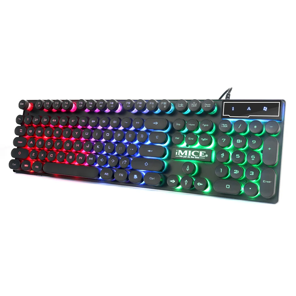 Backlight Gaming Keyboard AK-800 3-color 104 Keys English Wired USB Universal Keyboards For Desktop PC Laptop Game
Backlight Gaming Keyboard AK-800 3-color 104 Keys English Wired USB Universal Keyboards For Desktop PC Laptop Game