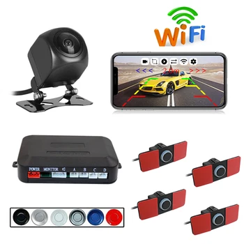 Wireless WIFI Car Rear View Reverse Parking Camera Radar System Rearview Cam Universal Set with Installation Kits
Wireless WIFI Car Rear View Reverse Parking Camera Radar System Rearview Cam Universal Set with Installation Kits