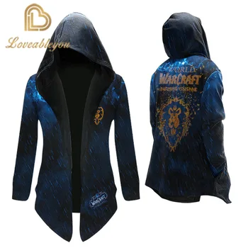 World of Warcraft Alliance Overcoat Long Plus Teen Man Women Clothes WOW Cosplay Warm Cloak Sweatshirt Hoodie Winter Coat 
World of Warcraft Alliance Overcoat Long Plus Teen Man Women Clothes WOW Cosplay Warm Cloak Sweatshirt Hoodie Winter Coat