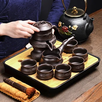 Kung Fu Tea Set Small Purple Automatic Tea Small Tea Ceramic Set Household Simple Reel Tea kung fu tea set organizer
Kung Fu Tea Set Small Purple Automatic Tea Small Tea Ceramic Set Household Simple Reel Tea kung fu tea set organizer