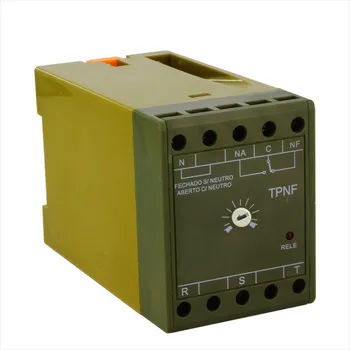 TPNF Time Relay 3 Phase 4 Wire Motor Leakage Phase Sequence Protection Protector Timer
TPNF Time Relay 3 Phase 4 Wire Motor Leakage Phase Sequence Protection Protector Timer