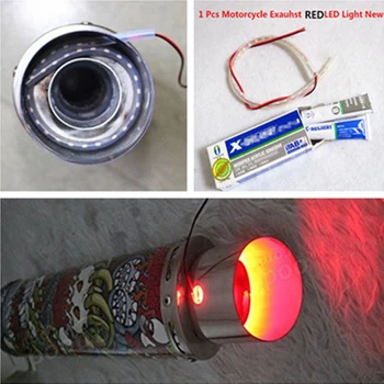 Motorcycle LED Exhaust Lamp Red Motorcycle Exhaust Light Warning Shooting Indicator Scooter Refit Torching Thermostability Light
Motorcycle LED Exhaust Lamp Red Motorcycle Exhaust Light Warning Shooting Indicator Scooter Refit Torching Thermostability Light