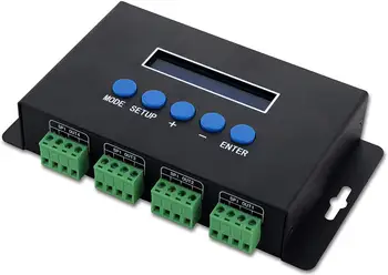 Artnet to TTL SPI Controller / Ethernet-SPI/DMX Pixel light controller 680 Piexl/CH 4CHx7A for large project
Artnet to TTL SPI Controller / Ethernet-SPI/DMX Pixel light controller 680 Piexl/CH 4CHx7A for large project