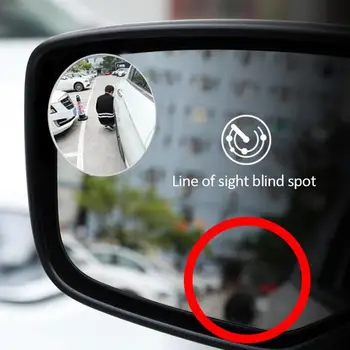 Car Frameless Blind Spot Mirror Wide Angle Round Convex Mirror Round Side Blind Spot Rear View Park Mirror Car Accessories TXTB1
Car Frameless Blind Spot Mirror Wide Angle Round Convex Mirror Round Side Blind Spot Rear View Park Mirror Car Accessories TXTB1