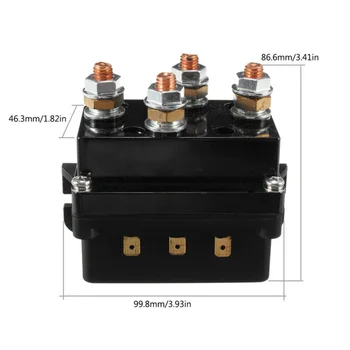 Winch Solenoid Electric Winch Solenoid Relay Kit 3.41in Receiver Wireless Remotes Rubber Cover
Winch Solenoid Electric Winch Solenoid Relay Kit 3.41in Receiver Wireless Remotes Rubber Cover