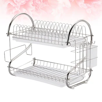 1pc Dish Drain Rack Creative Useful Practical Durable Finishing Stand Storage Shelf Cutlery Stand for Inside
1pc Dish Drain Rack Creative Useful Practical Durable Finishing Stand Storage Shelf Cutlery Stand for Inside