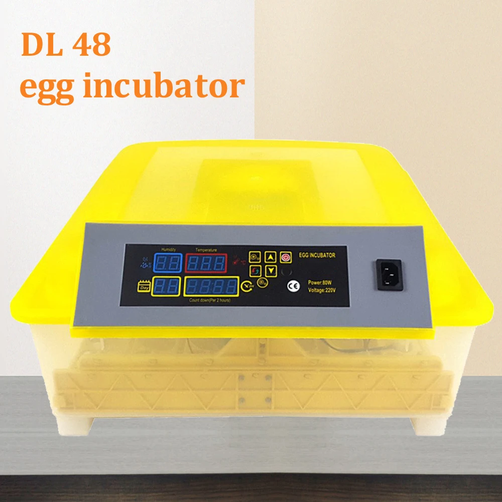Newest Best Farm Hatchery Machine 48 Egg Hatcher Cheap Price Chicken Automatic Turning Egg Incubator for Sale Duck Quail Brooder
Newest Best Farm Hatchery Machine 48 Egg Hatcher Cheap Price Chicken Automatic Turning Egg Incubator for Sale Duck Quail Brooder