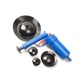 High Pressure Air Drain Blaster Pressure Pump Plunger Toilet Bathtub Sink Pipe Sewer Dredge Cleaner Tool (Blue)
High Pressure Air Drain Blaster Pressure Pump Plunger Toilet Bathtub Sink Pipe Sewer Dredge Cleaner Tool (Blue)