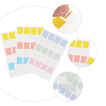 3 Sets Note Labels Students Sticky Tabs Colorful Sticky Notes Adorable Index Sticker for Gift Book Students Office
3 Sets Note Labels Students Sticky Tabs Colorful Sticky Notes Adorable Index Sticker for Gift Book Students Office