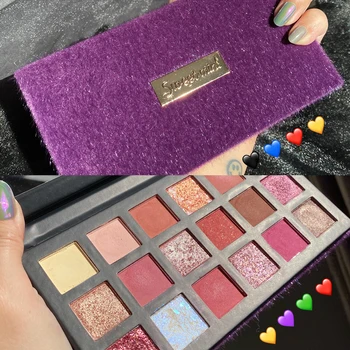 18 Color Metallic Eyeshadow Palette Pigmented Makeup Palette Shimmer Matte Glitter Eyeshadow Pallete paleta de sombra Cosmetic
18 Color Metallic Eyeshadow Palette Pigmented Makeup Palette Shimmer Matte Glitter Eyeshadow Pallete paleta de sombra Cosmetic