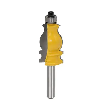 8MM Shank Architectural Cemented Carbide Molding Router Bit Woodworking Cutter Power Tools Trimming Wood Milling Cutter
8MM Shank Architectural Cemented Carbide Molding Router Bit Woodworking Cutter Power Tools Trimming Wood Milling Cutter