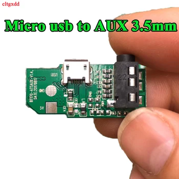 10X Audio connection board adapter board connector Aux 3.5mm micro USB 5P interface socket, used for audio digital equipment DIY
10X Audio connection board adapter board connector Aux 3.5mm micro USB 5P interface socket, used for audio digital equipment DIY