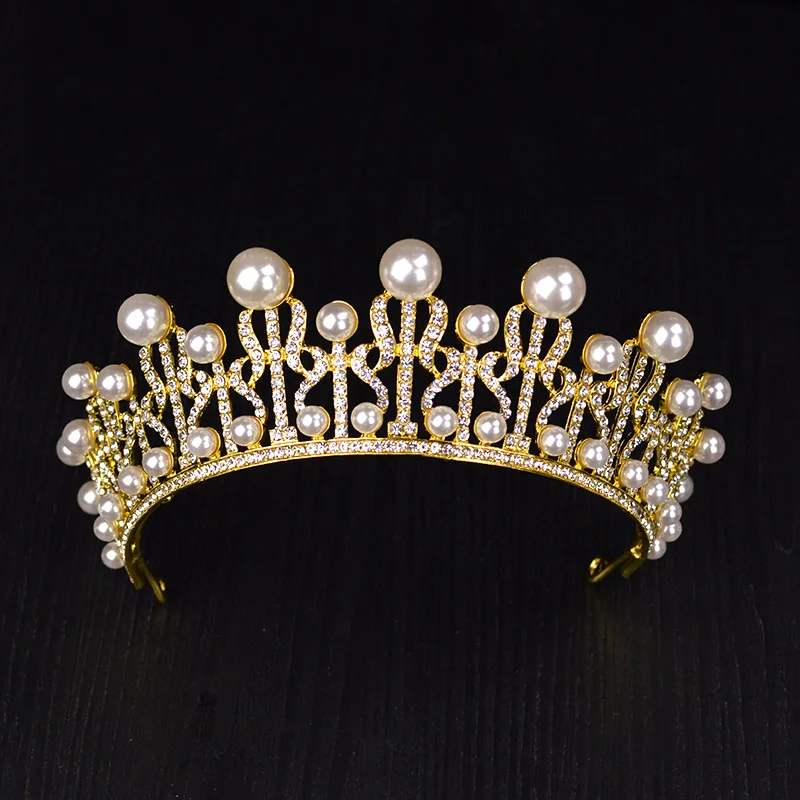 Diverse Silver Gold Color Crystal Crowns Bride tiara Fashion Queen For Wedding Crown Headpiece Wedding Hair Jewelry Accessories 
Diverse Silver Gold Color Crystal Crowns Bride tiara Fashion Queen For Wedding Crown Headpiece Wedding Hair Jewelry Accessories