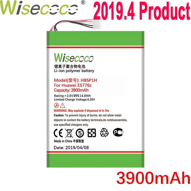 Wisecoco 3900mAh HB5P1H Battery For Huawei Router E589 R210 E5776s E5776S-22/32/501/601/860/922 Phone Latest Production Battery
Wisecoco 3900mAh HB5P1H Battery For Huawei Router E589 R210 E5776s E5776S-22/32/501/601/860/922 Phone Latest Production Battery
