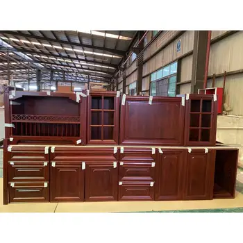 Oak solid wood kitchen cabinet
Oak solid wood kitchen cabinet