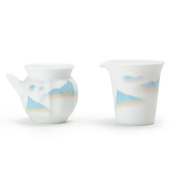 Jade Porcelain Pitcher Painted Ceramic Tea Sea Tea Kung Fu Tea Set Fair Cup Filter Large Male Cup Accessories Tea Set Siteel
Jade Porcelain Pitcher Painted Ceramic Tea Sea Tea Kung Fu Tea Set Fair Cup Filter Large Male Cup Accessories Tea Set Siteel