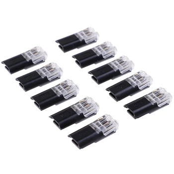 Quick Connector 2p Spring Connector Wire With No Welding No Screws Cable Clamp Terminal Block 2 Way Easy Fit For Led Strip 10pcs
Quick Connector 2p Spring Connector Wire With No Welding No Screws Cable Clamp Terminal Block 2 Way Easy Fit For Led Strip 10pcs