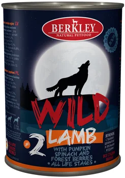BERKLEY BERKLEY № 2 WILD LAMB for dogs and puppies with lamb, pumpkin, spinach and berries 400g
BERKLEY BERKLEY № 2 WILD LAMB for dogs and puppies with lamb, pumpkin, spinach and berries 400g