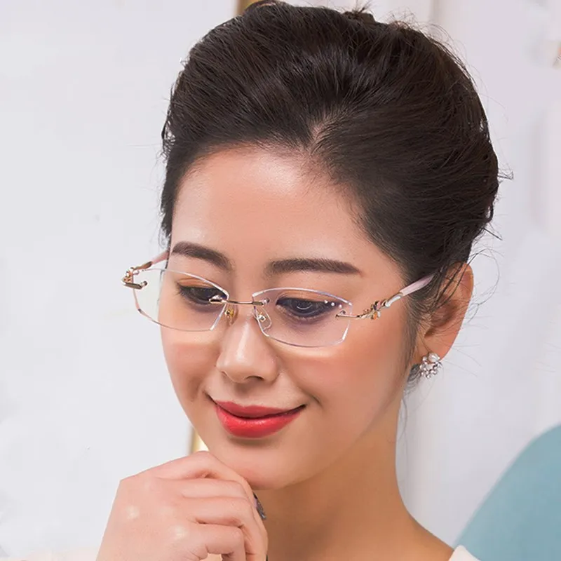 Reading Glasses Rimless Presbyopia Hyperopia Blue Light Blocking Frameless Magnifier Pink Eyewear +1.0,+1.5,+2.0,+2.5,+3.0
Reading Glasses Rimless Presbyopia Hyperopia Blue Light Blocking Frameless Magnifier Pink Eyewear +1.0,+1.5,+2.0,+2.5,+3.0