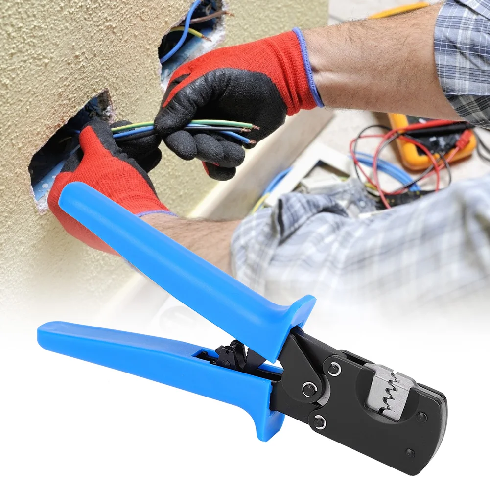 Multifunction Cable Crimper 0.03-0.5mm2 Ratcheting Crimper German Style Mini Cable Wire Crimping Tool
Multifunction Cable Crimper 0.03-0.5mm2 Ratcheting Crimper German Style Mini Cable Wire Crimping Tool