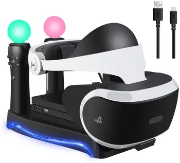 Charging Station Display Stand Docking Station and Processor Unit for PS Move Showcase Storage Stand Holder for PSVR II PS4 VR
Charging Station Display Stand Docking Station and Processor Unit for PS Move Showcase Storage Stand Holder for PSVR II PS4 VR