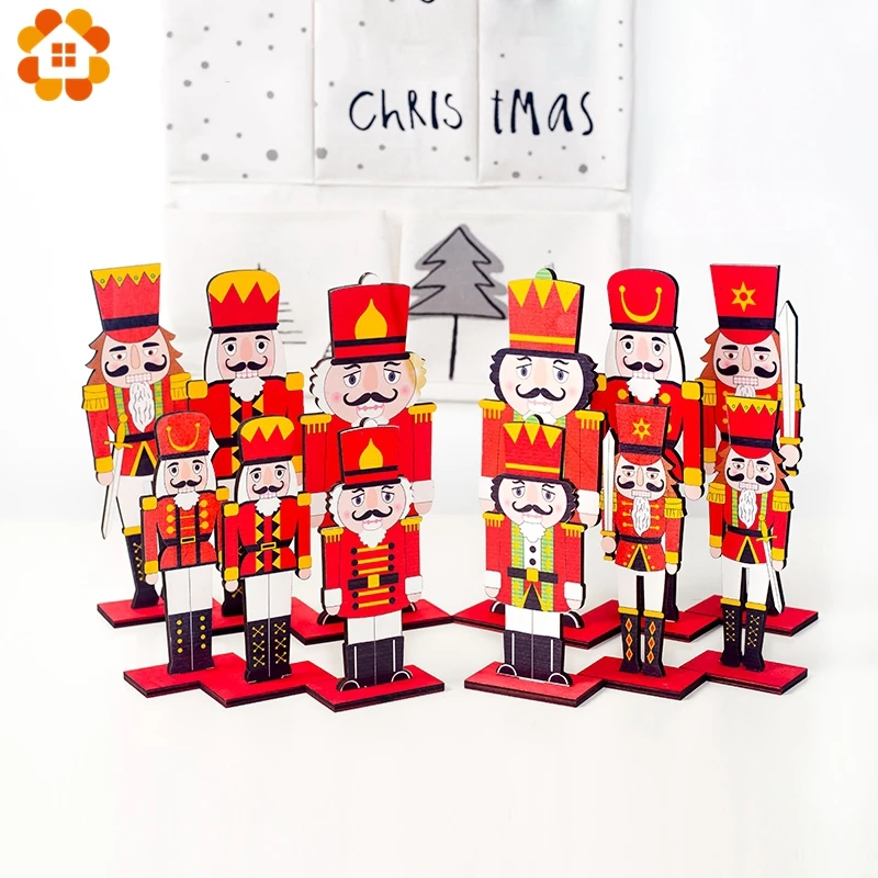 2PCS/Lot Wooden Nutcracker Puppet Zakka Creative Desktop Decoration Christmas Ornaments Drawing Walnuts Soldiers, Band Dolls
2PCS/Lot Wooden Nutcracker Puppet Zakka Creative Desktop Decoration Christmas Ornaments Drawing Walnuts Soldiers, Band Dolls