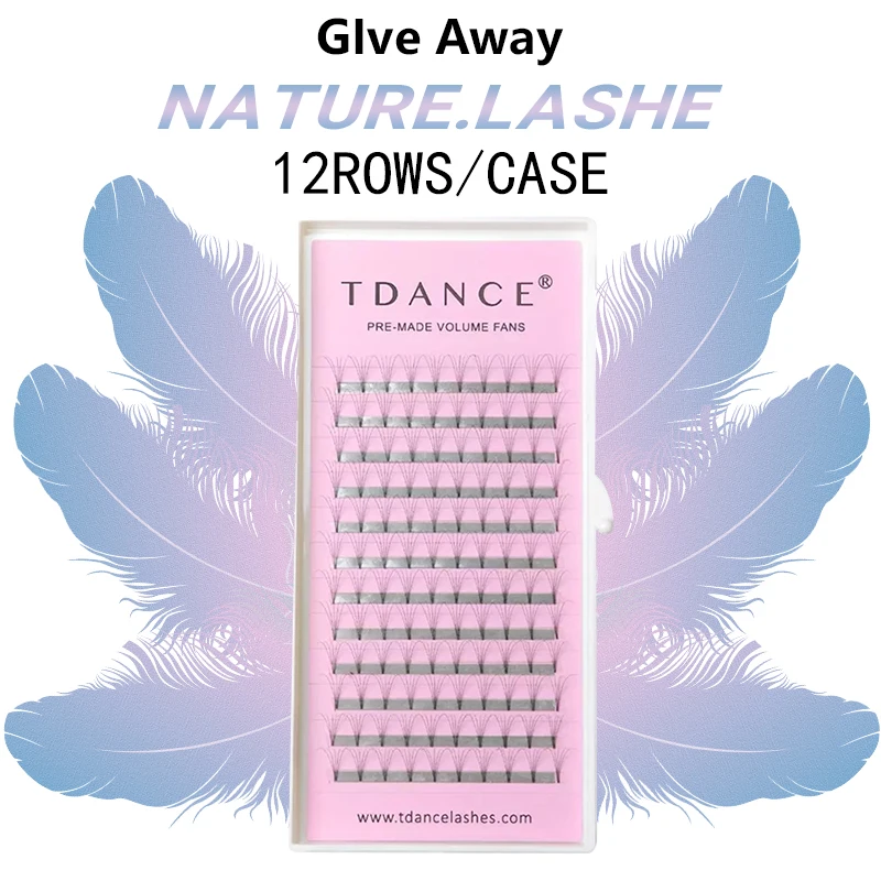 TDANCE Short Stem Premade fans Eyelashes 5d /0.1 Russian Volume Extensions Faux Mink Lash Extension make up tools soft
TDANCE Short Stem Premade fans Eyelashes 5d /0.1 Russian Volume Extensions Faux Mink Lash Extension make up tools soft