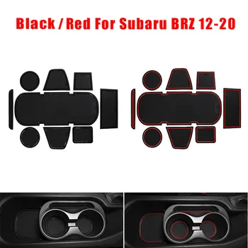 9pcs/set Black/Red Cup Holder Door Console Liner Insert Mats Rubber Anti-slip Pads For Subaru BRZ For Toyota 86 For Scion FR-S
9pcs/set Black/Red Cup Holder Door Console Liner Insert Mats Rubber Anti-slip Pads For Subaru BRZ For Toyota 86 For Scion FR-S