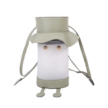 Creative Women Mini Shoulder Bag Delicate Classic Texture Chic Cute Robot PVC PU Splicing Messenger Crossbody Purses 
Creative Women Mini Shoulder Bag Delicate Classic Texture Chic Cute Robot PVC PU Splicing Messenger Crossbody Purses