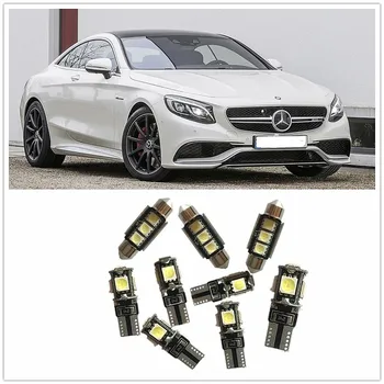 9PCS White LED Interior Package kit For Mercedes-Benz A180 B180 C200 C300 B200 CLS63 CLA250 CL600 E350
9PCS White LED Interior Package kit For Mercedes-Benz A180 B180 C200 C300 B200 CLS63 CLA250 CL600 E350