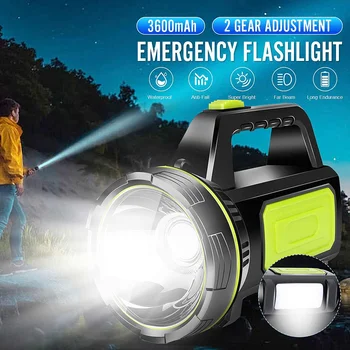 Smuxi LED Emergency Flashlight Adjustable Focus For Hiking Outdoor Lighting Waterproof Strong Light Long Shot Emergency Light
Smuxi LED Emergency Flashlight Adjustable Focus For Hiking Outdoor Lighting Waterproof Strong Light Long Shot Emergency Light