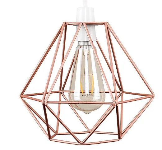 Modern Minimalist Diamond Iron Droplight Creative Iron Droplight Bar Counter Coffee Shop Restaurant Iron Art Ceiling Lamp Shades
Modern Minimalist Diamond Iron Droplight Creative Iron Droplight Bar Counter Coffee Shop Restaurant Iron Art Ceiling Lamp Shades