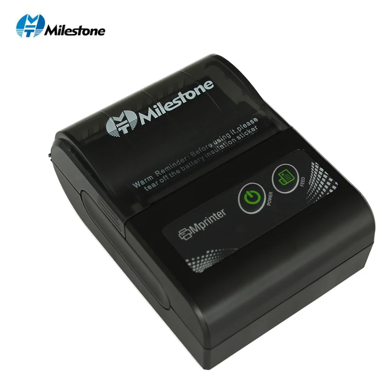 Milestone Bluetooth Printer Wireless Receipt bill Thermal Printer 58MM Mini Portable pocket for Windows Android IOS MHT-P10
Milestone Bluetooth Printer Wireless Receipt bill Thermal Printer 58MM Mini Portable pocket for Windows Android IOS MHT-P10