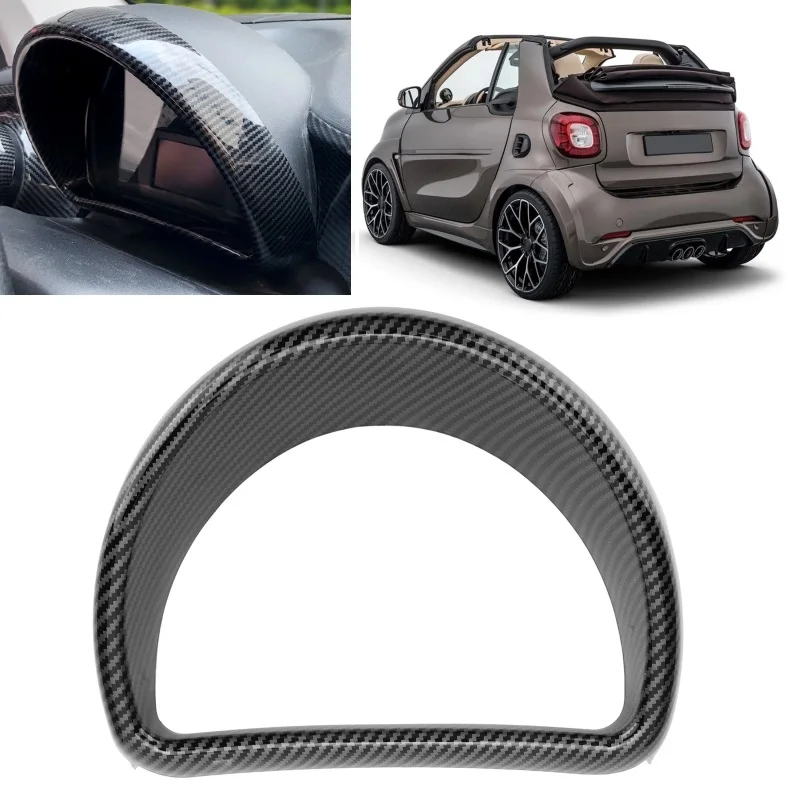 ABS Carbon Fiber Black Dashboard Cover Trims Replacement For Mercedes-Benz Smart Fortwo/Forfour 453 2015-2021
ABS Carbon Fiber Black Dashboard Cover Trims Replacement For Mercedes-Benz Smart Fortwo/Forfour 453 2015-2021