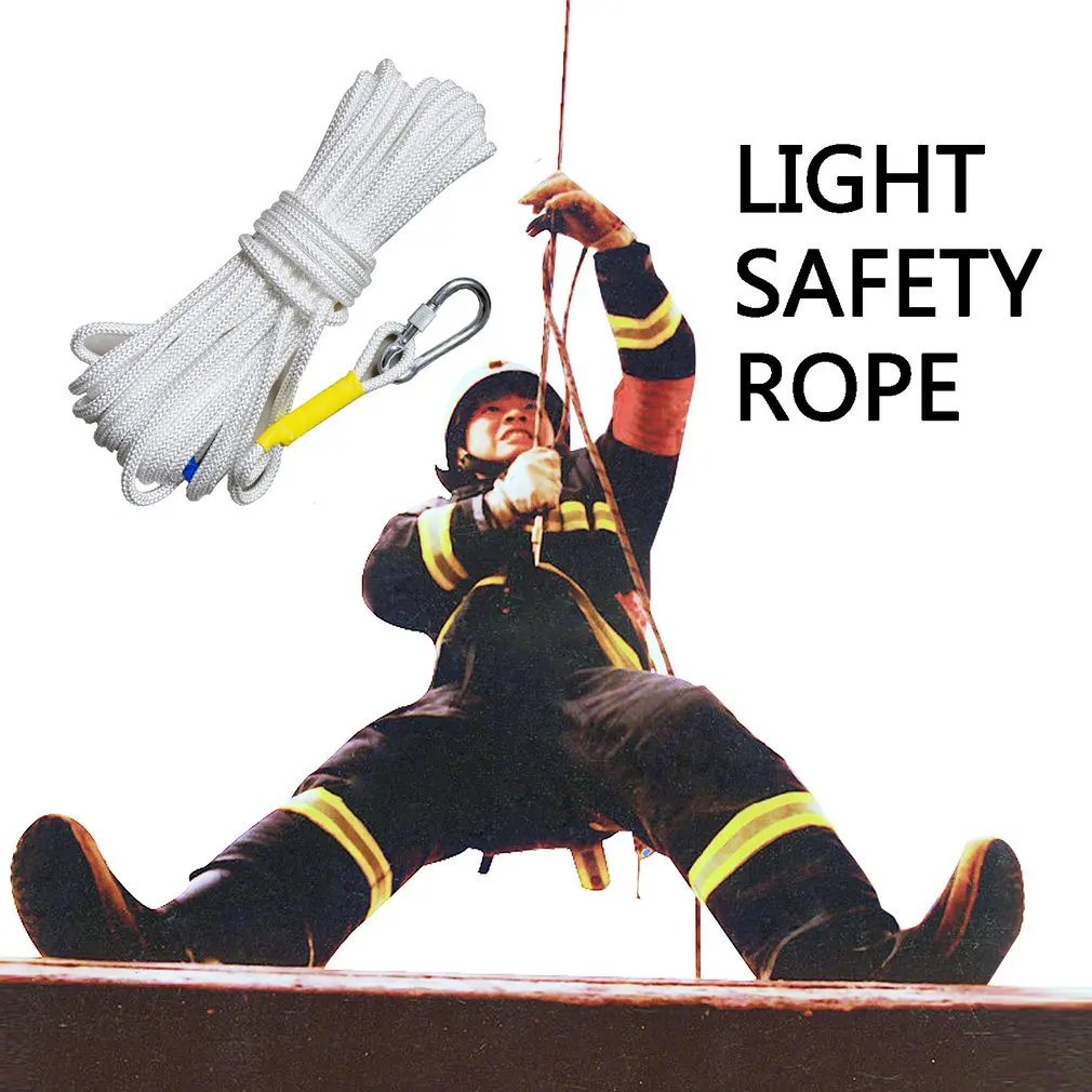 New Protection Accessory Cord Professional Outdoor Rock Climbing Rope Fire Escape Safety Rappelling Rope
New Protection Accessory Cord Professional Outdoor Rock Climbing Rope Fire Escape Safety Rappelling Rope