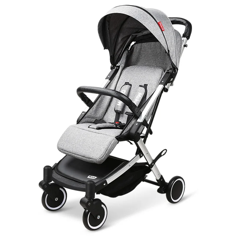 Lightweight Baby Stroller Portable Can Lie Down with Four-wheel Shock Absorber Stroller Folding High View Baby Cart
Lightweight Baby Stroller Portable Can Lie Down with Four-wheel Shock Absorber Stroller Folding High View Baby Cart