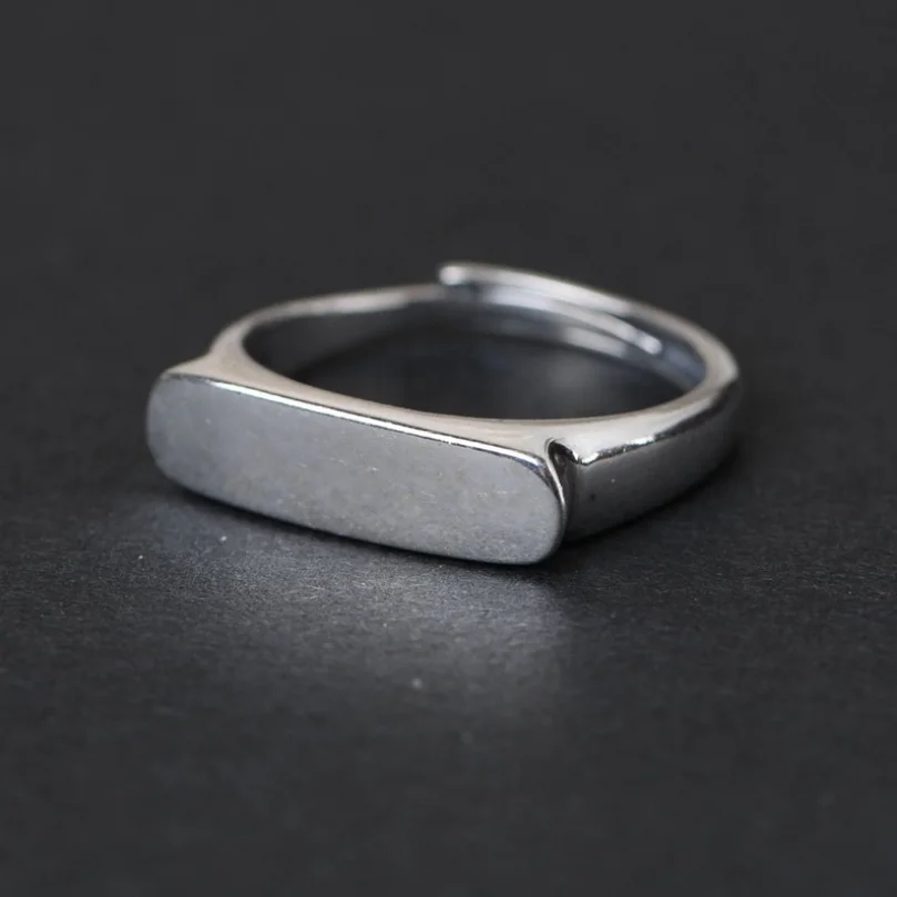 S925 Sterling Silver Glossy Open Ring Man Male Classic Solid Silver Retro Simple Bright Ring Jewerly
S925 Sterling Silver Glossy Open Ring Man Male Classic Solid Silver Retro Simple Bright Ring Jewerly