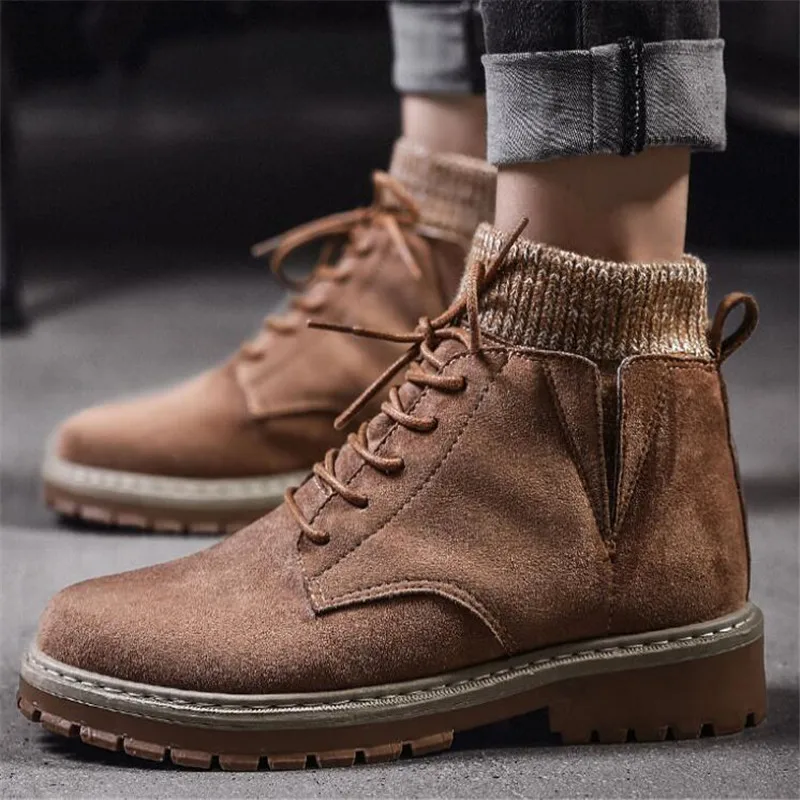 New men boots high to help comfortable and breathable casual wear-resistant non-slip design sneakers fashion men boots
New men boots high to help comfortable and breathable casual wear-resistant non-slip design sneakers fashion men boots