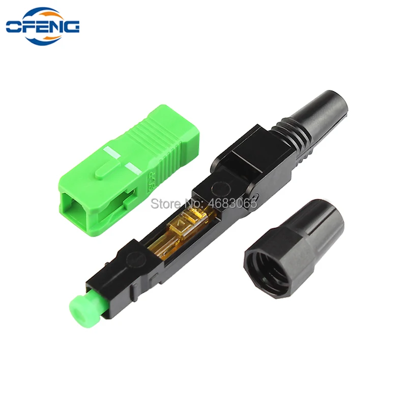 100PCS FTTH SC APC SM fiber optic quick connector SC FTTH Fiber Optic Fast Connector, Conector rapido
100PCS FTTH SC APC SM fiber optic quick connector SC FTTH Fiber Optic Fast Connector, Conector rapido