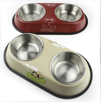 Fashion Golden Retriever Feeder Dog Food Bowl Pet Stainless Steel Double Bowl For Dogs Slow Feeder Pet Supplies Free Shipping
Fashion Golden Retriever Feeder Dog Food Bowl Pet Stainless Steel Double Bowl For Dogs Slow Feeder Pet Supplies Free Shipping