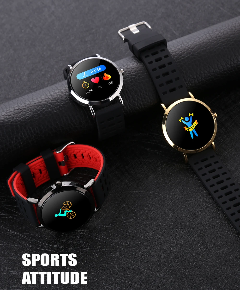 Men Smart Watch Waterproof Sport health Watch Activity Fitness Tracker Heart Rate monitor Smartwatch Women Clock for android IOS (2)