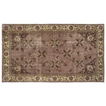 Handmade Natural Vintage Turkish Area Rug 157x264 Cm-5'2''X8'8'' 
Handmade Natural Vintage Turkish Area Rug 157x264 Cm-5'2''X8'8''