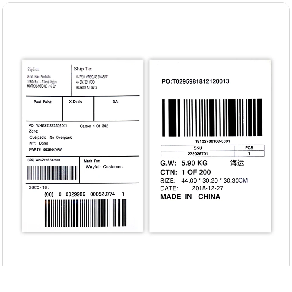 Adhesive a4 Shipping Labels Customizing Bar Code Prints a4 Stickers Fast Shipping and Free Design
Adhesive a4 Shipping Labels Customizing Bar Code Prints a4 Stickers Fast Shipping and Free Design