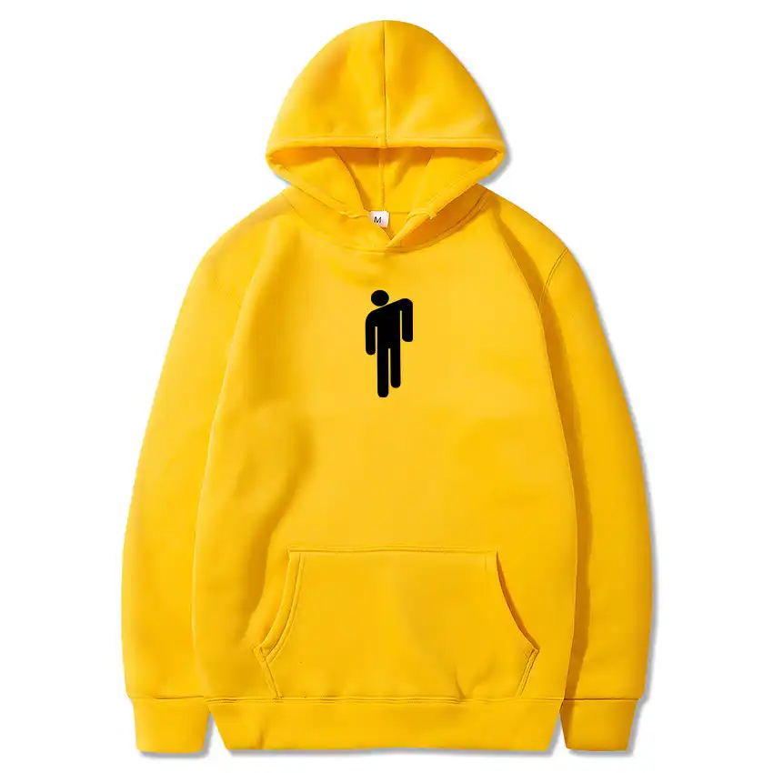 billie eilish hoodie yellow
