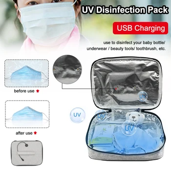 UV Disinfection Pack Baby Milk Bottle Underwear Beauty Tools Mask Toothbrush Supplies Sterilization Box Package
UV Disinfection Pack Baby Milk Bottle Underwear Beauty Tools Mask Toothbrush Supplies Sterilization Box Package