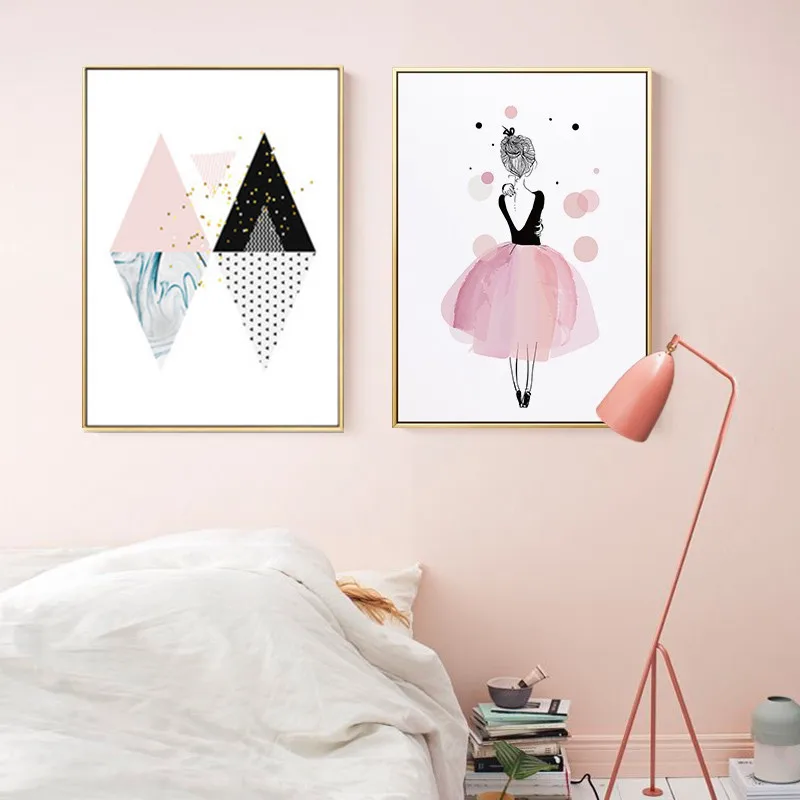 Nordic Style Kids Room Poster with Frame Kids Room Canvas painting Wall Decor With PS Frame Pink Blue Poster Nursery Decoration
Nordic Style Kids Room Poster with Frame Kids Room Canvas painting Wall Decor With PS Frame Pink Blue Poster Nursery Decoration