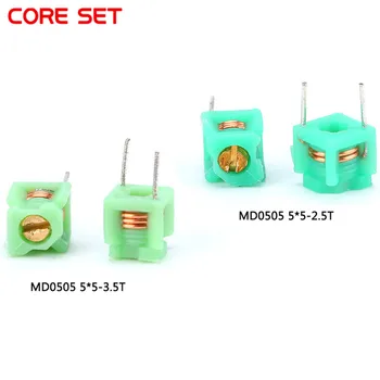20PCS/Lot Adjustable inductor coil MD0505 *5-2.5T 5*5-3.5T molded inductor hollow coil inductor Inductance 5 * 5
20PCS/Lot Adjustable inductor coil MD0505 *5-2.5T 5*5-3.5T molded inductor hollow coil inductor Inductance 5 * 5